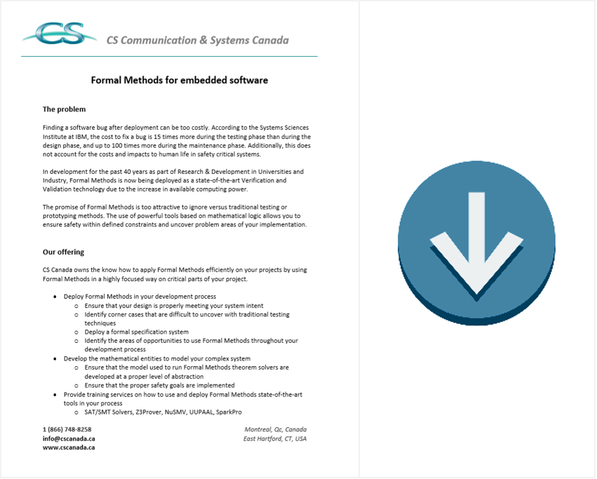 formal methods brochure download